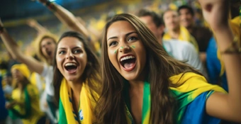 Torcida em um estádio